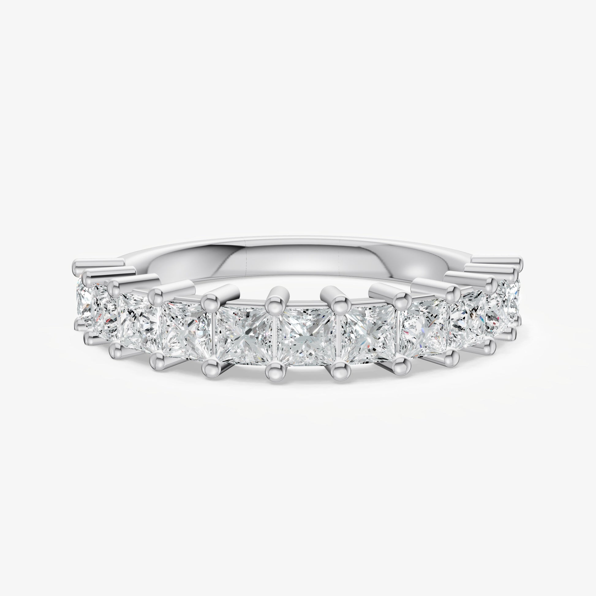 Prong Set 0.10ct (10pt) Diamond Band