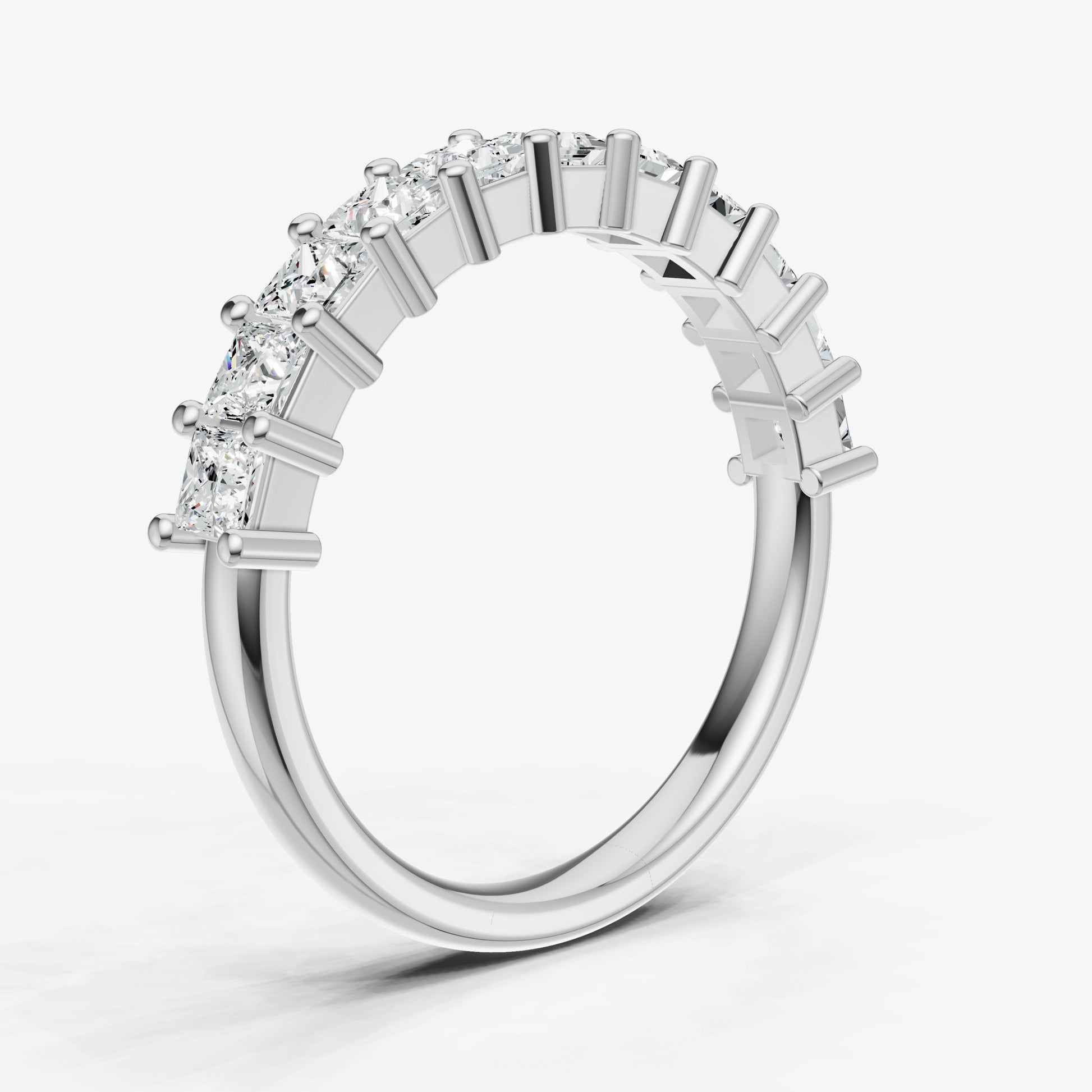 Prong Set 0.10ct (10pt) Diamond Band