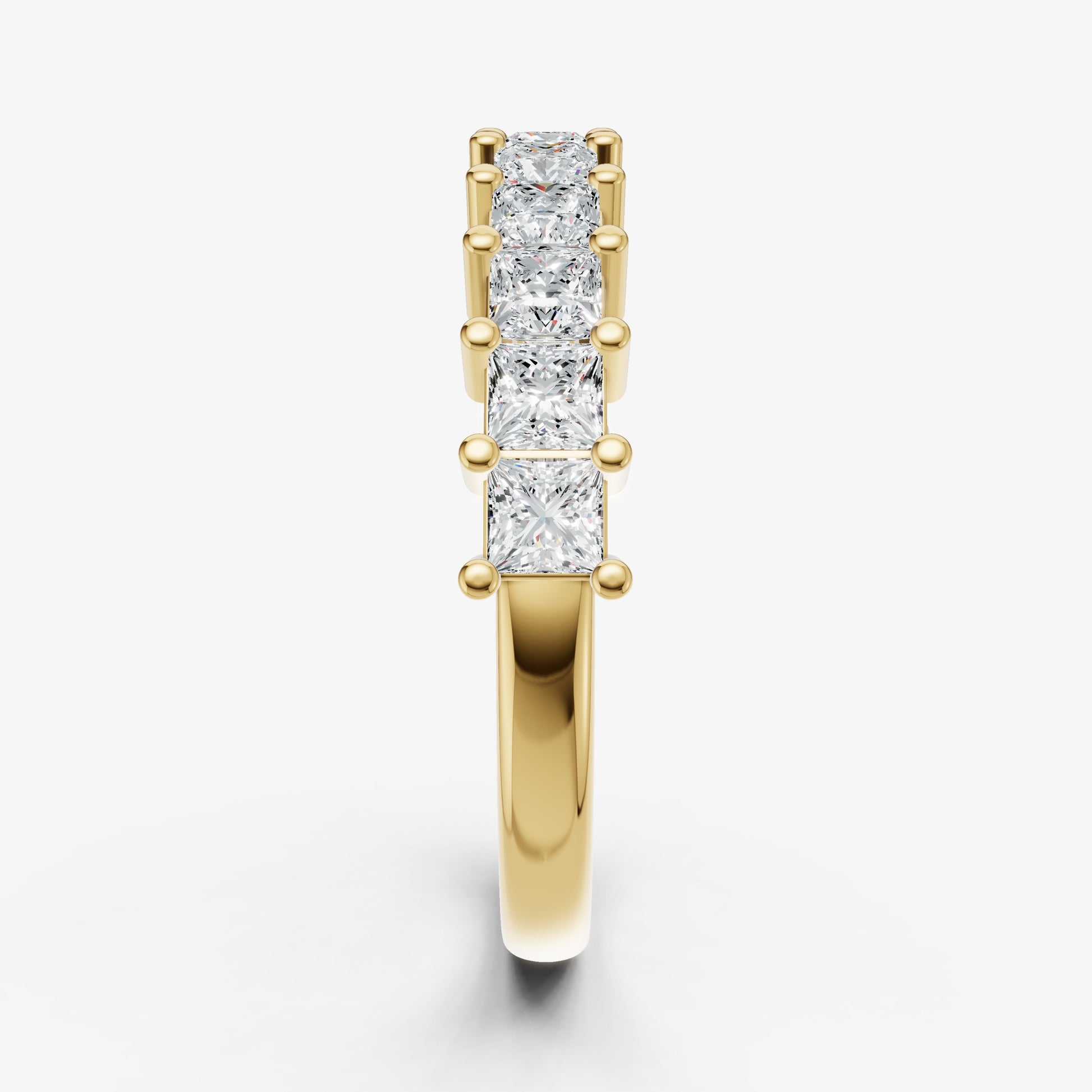 Prong Set 0.10ct (10pt) Diamond Band