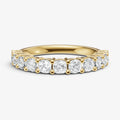 Prong Set Cushion 10pt Diamond Band