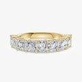 Asscher 30pt Prong Set Diamond Band