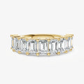 Emerald 15pt Prong Set Diamond Band