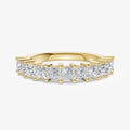 Princess 10pt Prong Set Diamond Band