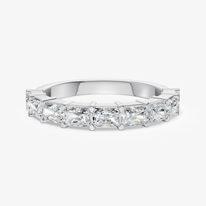 Prong Set East-West 0.10ct (10pt) Diamond Band