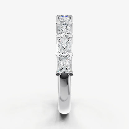 Prong Set East-West 0.10ct (10pt) Diamond Band