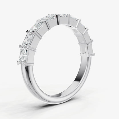 Prong Set East-West 0.10ct (10pt) Diamond Band