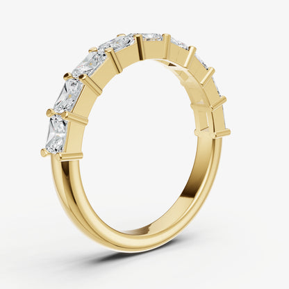 Prong Set East-West 0.10ct (10pt) Diamond Band