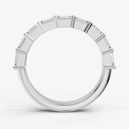Prong Set East-West 0.15ct (15pt) Diamond Band