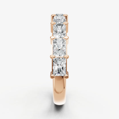 East-West Set Radiant 15pt Diamond Band