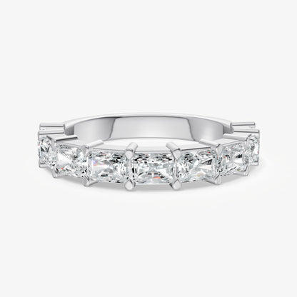 Prong Set East-West 0.15ct (15pt) Diamond Band
