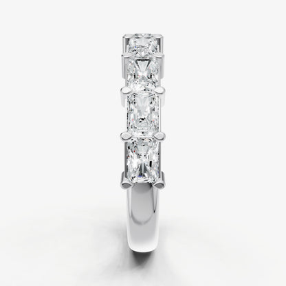 Prong Set East-West 0.15ct (15pt) Diamond Band