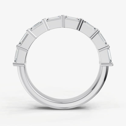 Prong Set East-West 0.20ct (20pt) Diamond Band