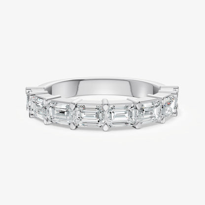 Prong Set East-West 0.20ct (20pt) Diamond Band