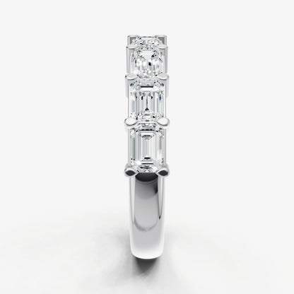 Prong Set East-West 0.20ct (20pt) Diamond Band