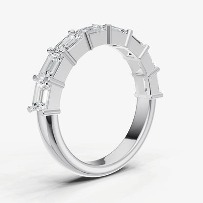 Prong Set East-West 0.20ct (20pt) Diamond Band