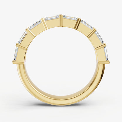 Prong Set East-West 0.20ct (20pt) Diamond Band