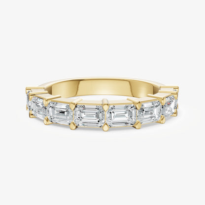 Prong Set East-West 0.20ct (20pt) Diamond Band