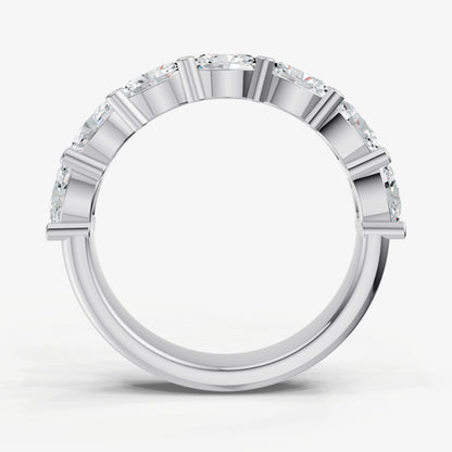 Prong Set East-West 0.20ct (20pt) Diamond Band