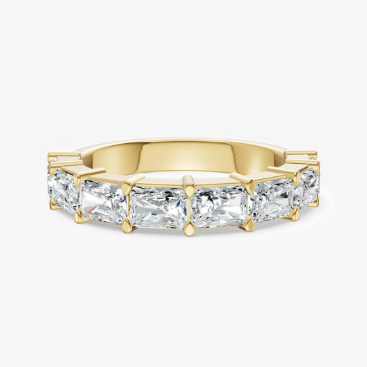 East-West Set Radiant 20pt Diamond Band