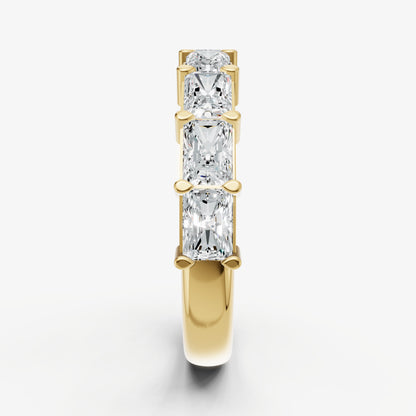 Prong Set East-West 0.20ct (20pt) Diamond Band