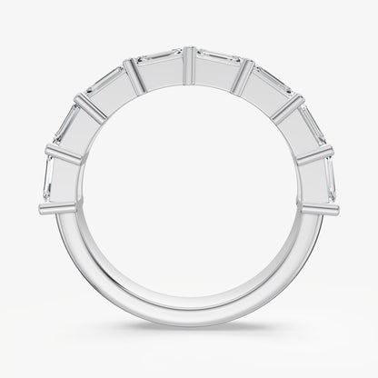 Prong Set East-West 0.25ct (25pt) Diamond Band