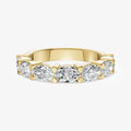 East-West Set Oval 25pt Diamond Band
