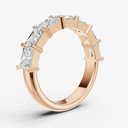 East-West Set Radiant 25pt Diamond Band