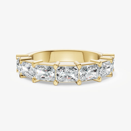 East-West Set Radiant 25pt Diamond Band