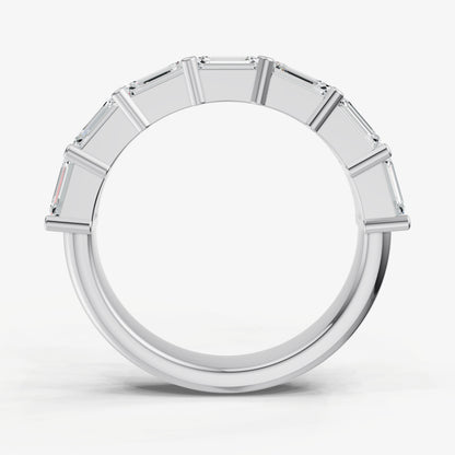Prong Set East-West 0.30ct (30pt) Diamond Band