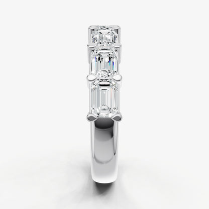 Prong Set East-West 0.30ct (30pt) Diamond Band