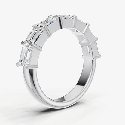 Prong Set East-West 0.30ct (30pt) Diamond Band