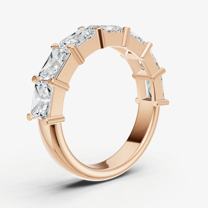 East-West Set Radiant 30pt Diamond Band