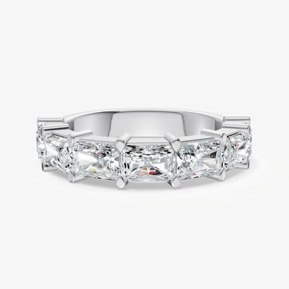 Prong Set East-West 0.30ct (30pt) Diamond Band