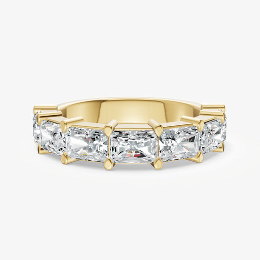 East-West Set Radiant 30pt Diamond Band