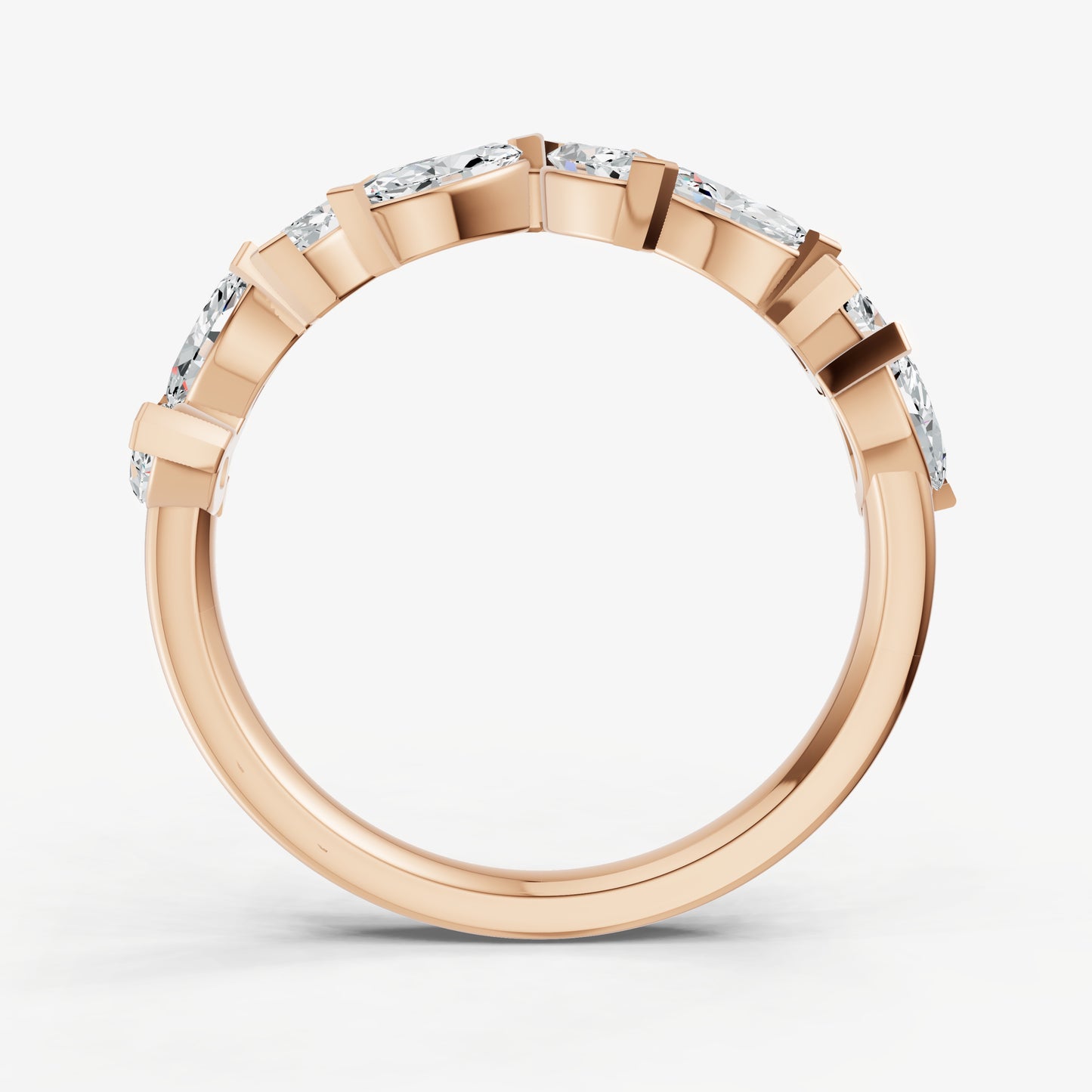 Marquise 0.10ct (10pt) Diamond Ring