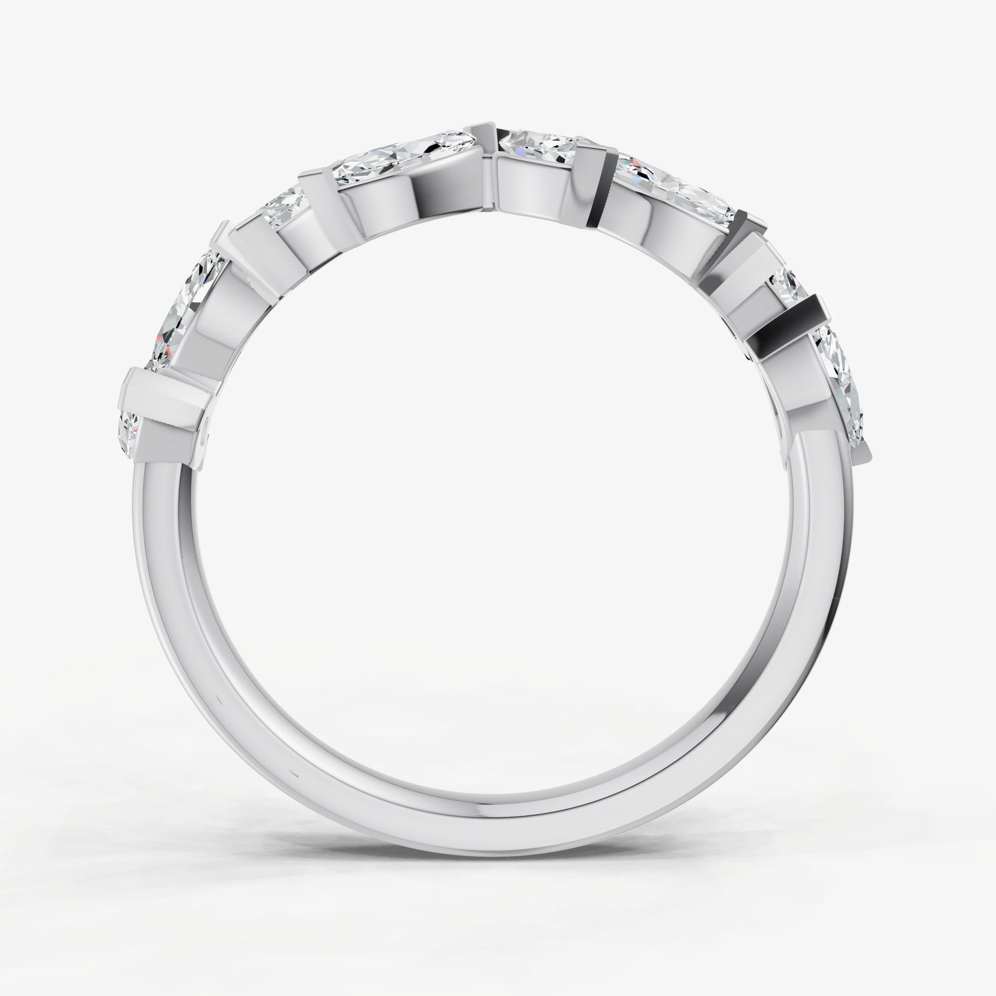 Marquise 0.10ct (10pt) Diamond Ring
