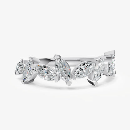 Marquise 0.10ct (10pt) Diamond Ring