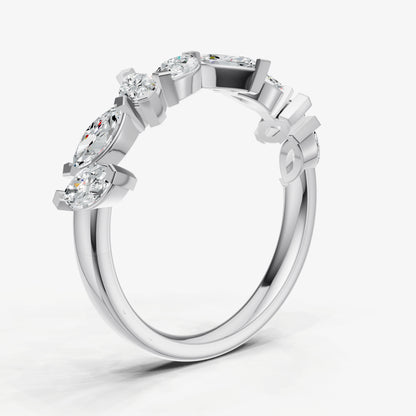 Marquise 0.10ct (10pt) Diamond Ring