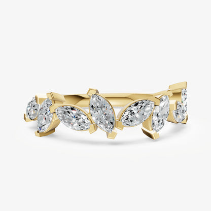 Marquise 0.10ct (10pt) Diamond Ring