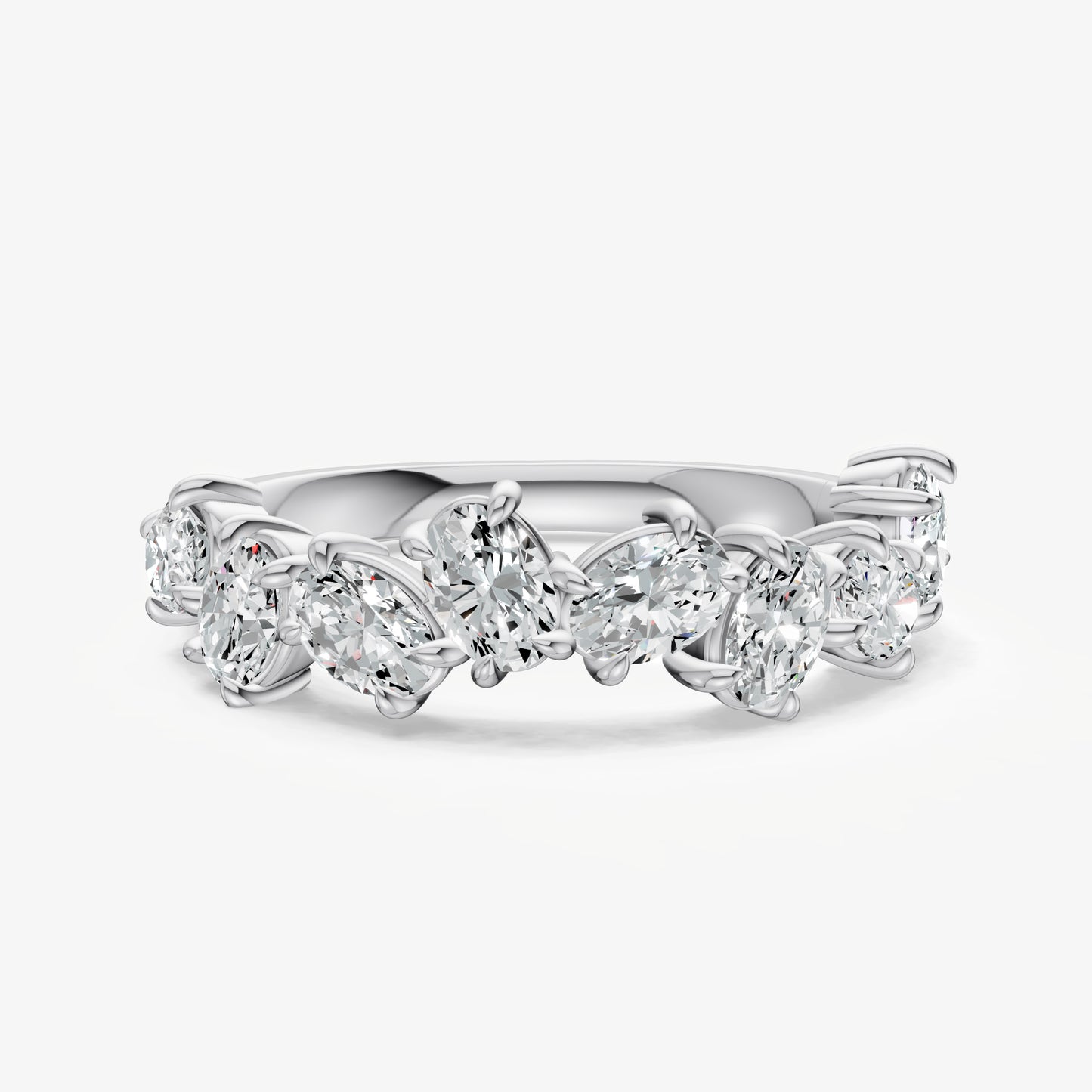 Oval 0.10ct (10pt) Diamond Ring