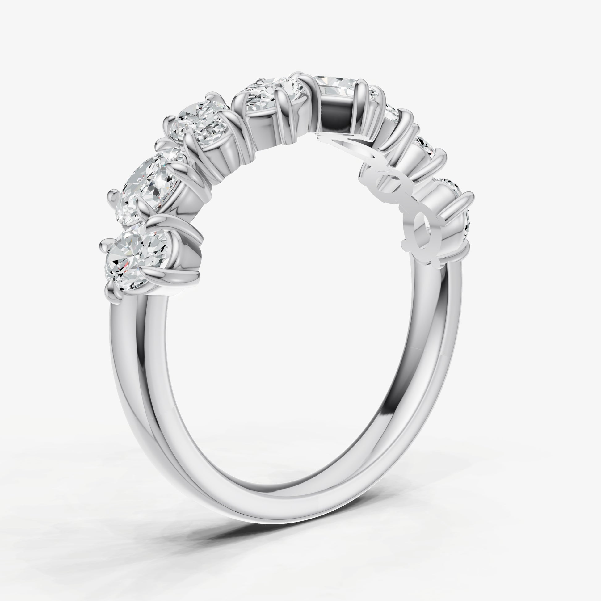 Oval 0.10ct (10pt) Diamond Ring