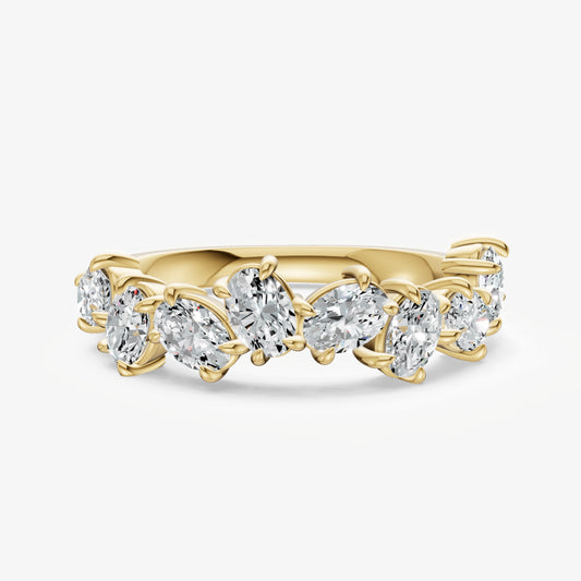 Organic Oval 20pt Diamond Ring