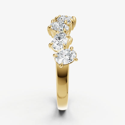 Oval 0.10ct (10pt) Diamond Ring