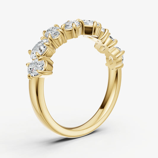 Organic Oval 20pt Diamond Ring