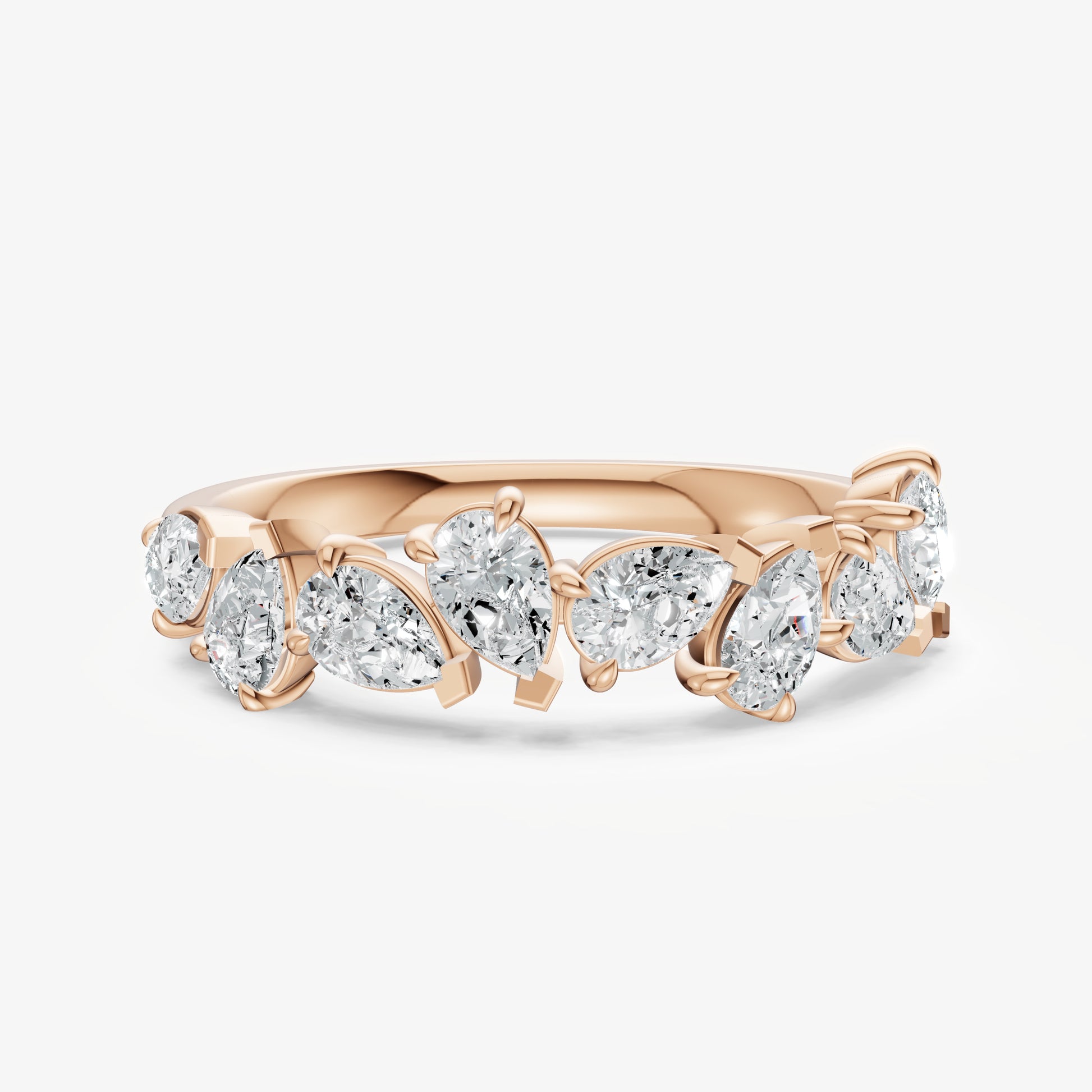 Pear 0.10ct (10pt) Diamond Ring