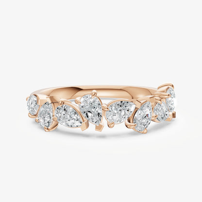 Pear 0.10ct (10pt) Diamond Ring