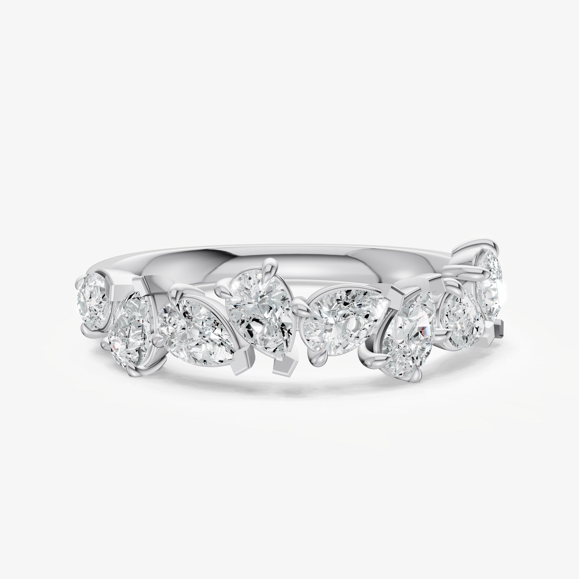 Pear 0.10ct (10pt) Diamond Ring
