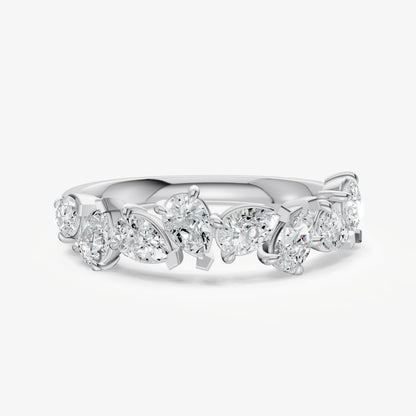 Pear 0.10ct (10pt) Diamond Ring