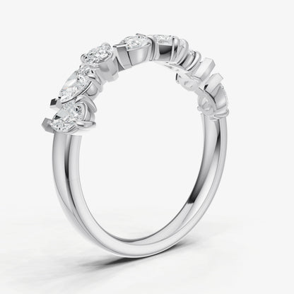 Pear 0.10ct (10pt) Diamond Ring
