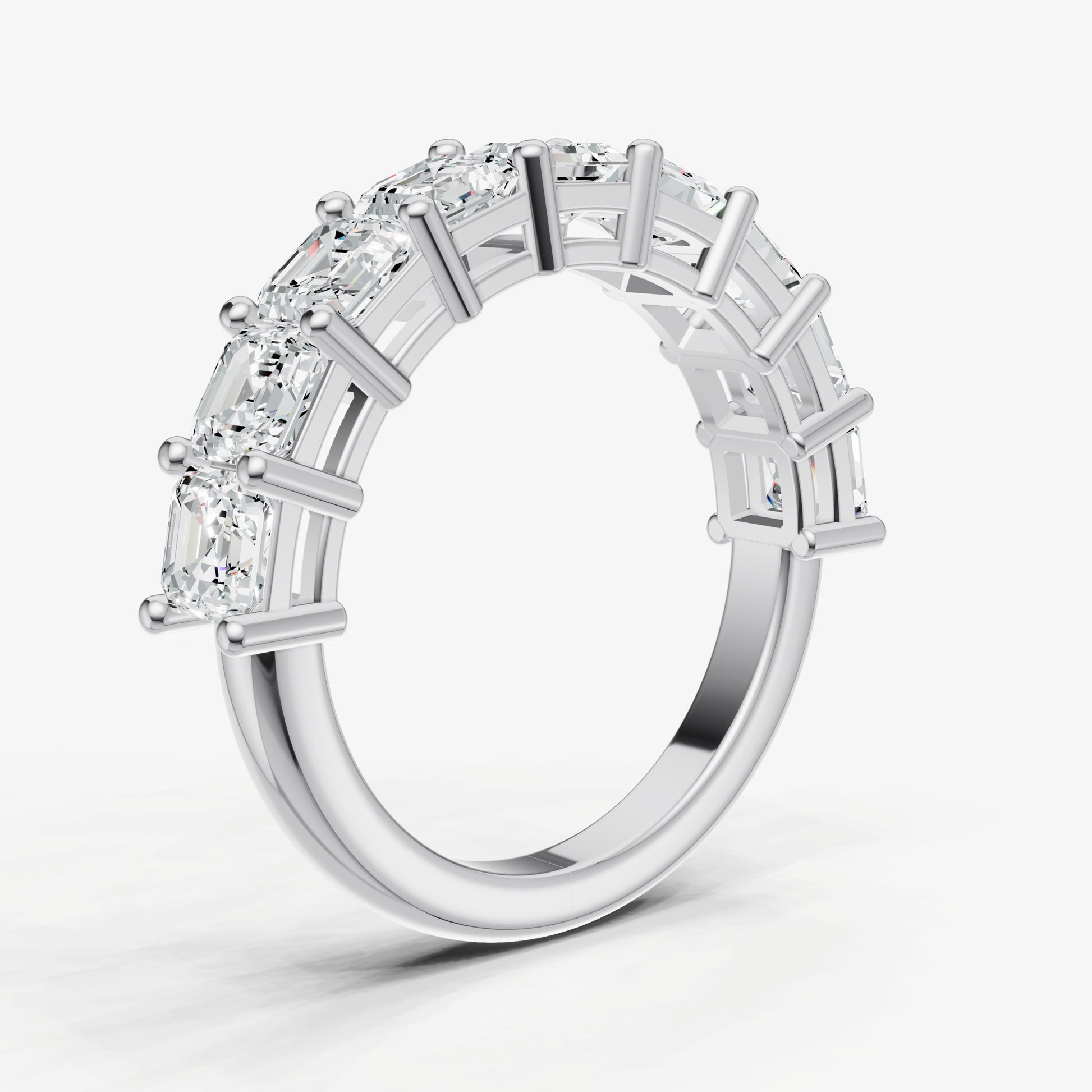 Statement Crown Set 0.35ct (35pt) Diamond Band